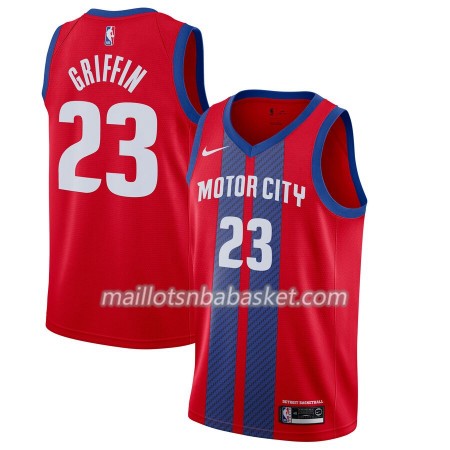 Maillot Homme Detroit Pistons Blake Griffin 23 2019-20 Nike City Edition Swingman